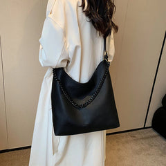 Multi-Zipper Women Shoulder Bags Chain Handbag Large Capacity Crossbody
