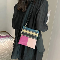 Messenger Sling Handbags Women'S Leather Small Casual Vintage Shoulder Bags