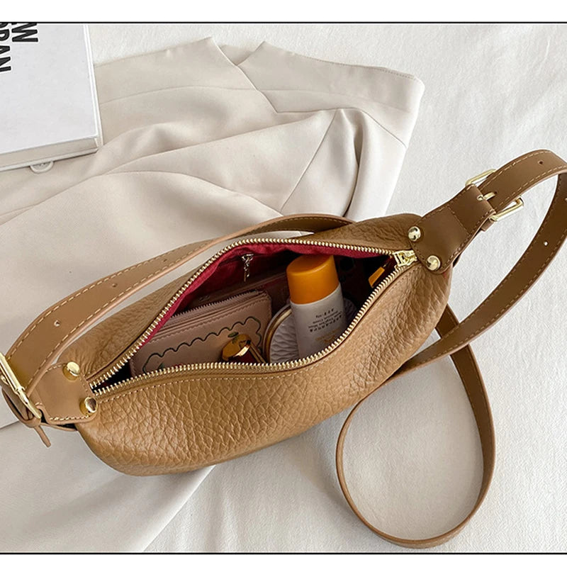Women's Leather Hobo Handbag Vintage Tote Shoulder Bag
