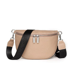 Vintage Leather Sling Waist Handbag for Women