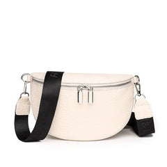 Vintage Leather Sling Waist Handbag for Women