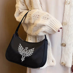 Women's Gothic Skull Pattern Shoulder Bag Handbag
