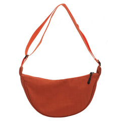 Nylon Crossbody Messenger Bag for Women Soft Zipper Handbag