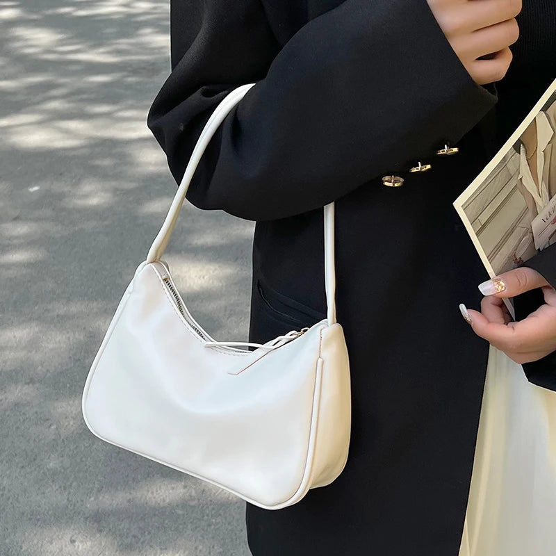 Underarm Bag PU Leather Shoulder Bags for Women