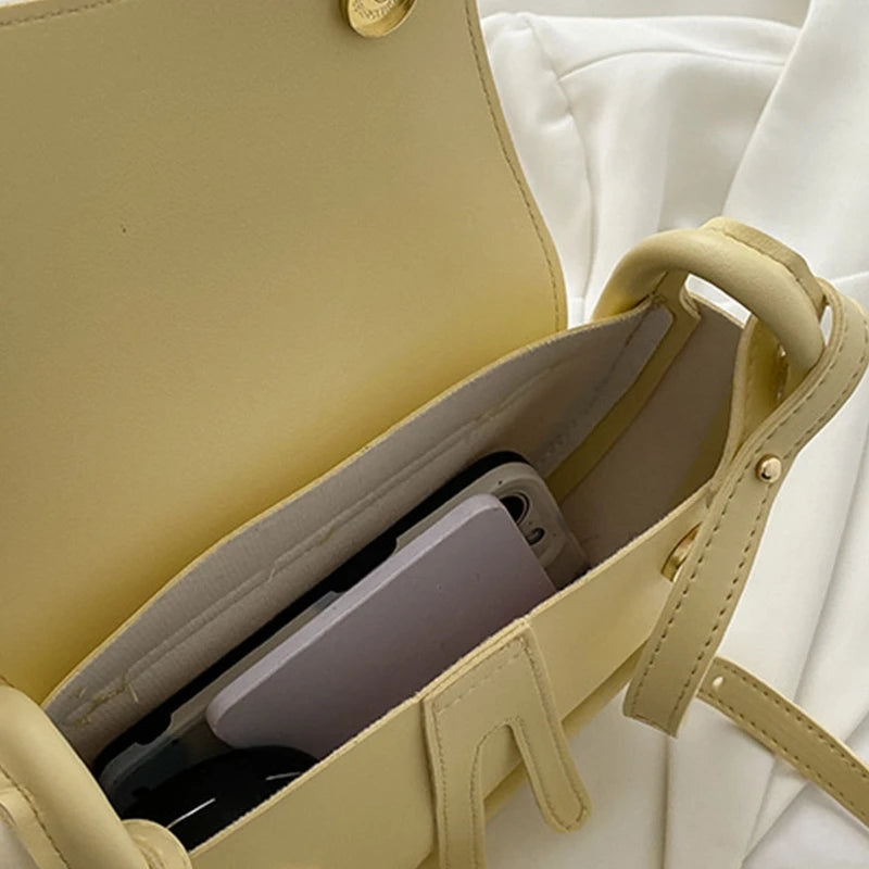 Underarm Bag Women Daily PU Leather Small Shoulder Bag