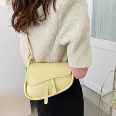 Underarm Bag Women Daily PU Leather Small Shoulder Bag