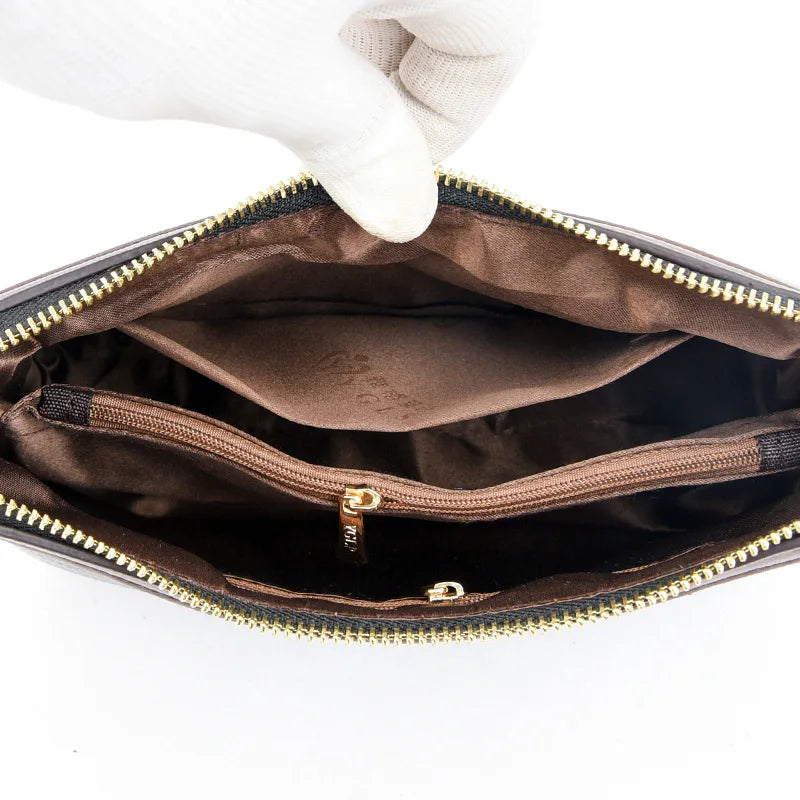 Designer Leather Crossbody Bag for Women Sac A Main Femme