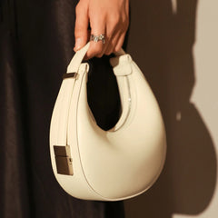 Women's Underarm Bag Solid Shoulder Hobo Messenger Purse PU Leather Handbag