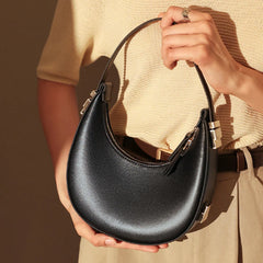 Women's Underarm Bag Solid Shoulder Hobo Messenger Purse PU Leather Handbag