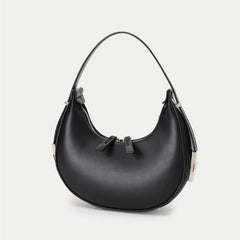 Women's Underarm Bag Solid Shoulder Hobo Messenger Purse PU Leather Handbag