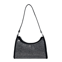 Diamonds Decoration Underarm Bag for Women Evening Shoulder Bag