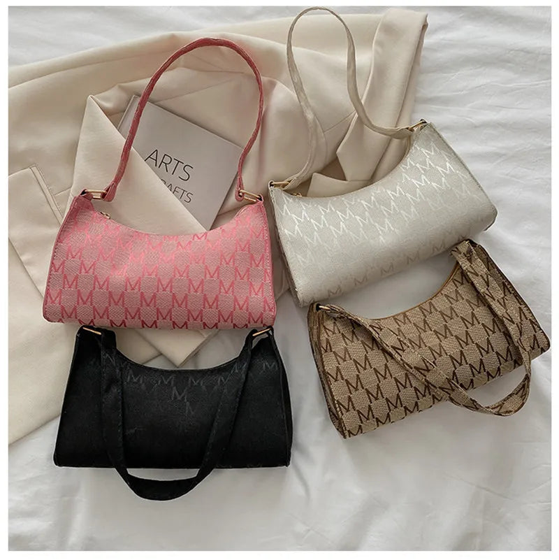 Women's Underarm Shoulder Bag Casual Armpit Purse Shopping Handbag