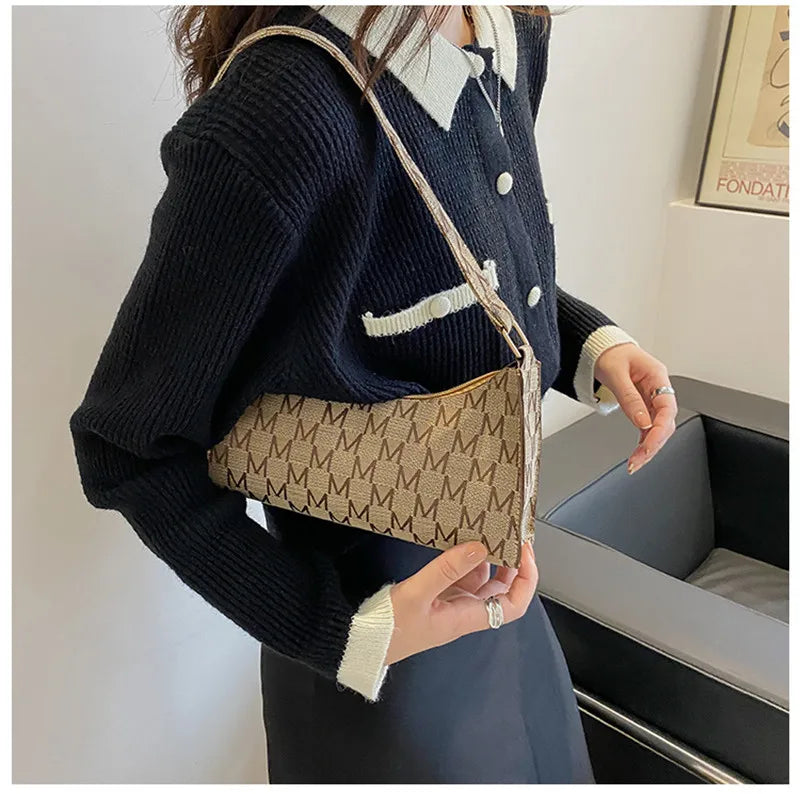Women's Underarm Shoulder Bag Casual Armpit Purse Shopping Handbag