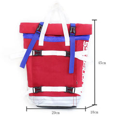 Unisex Backpack Trending Street Backbag Large Capacity School Bag