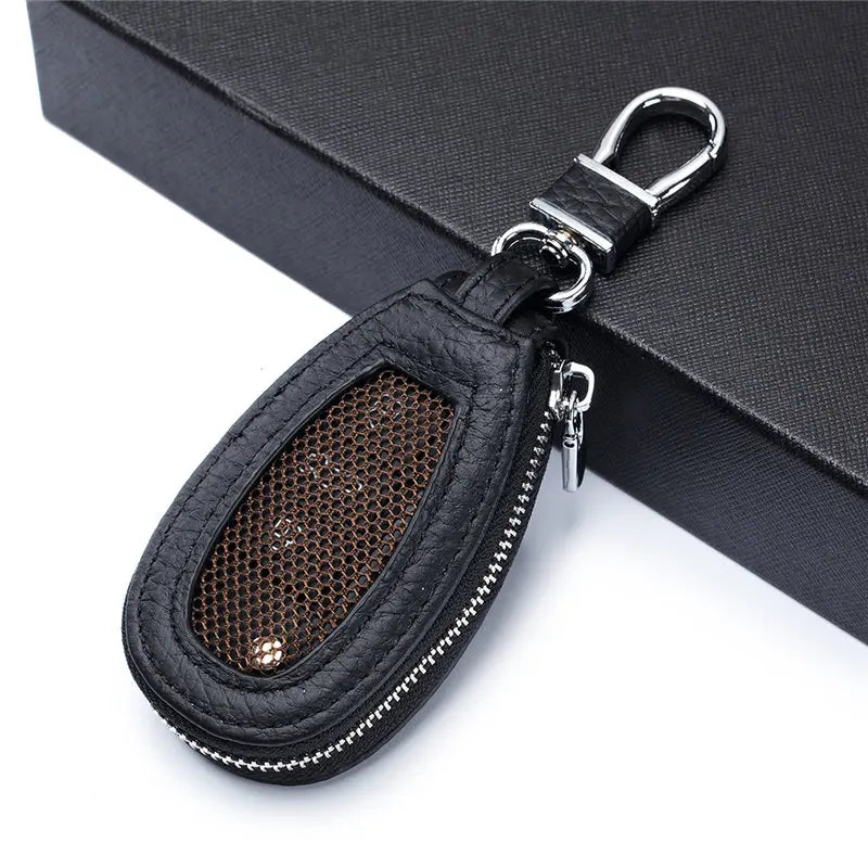 Unisex Car Key Bag Men Casual Waist Hang Key Case Keys Organizer Women Smart