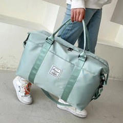 Unisex Fitness Sports Tote Bag Large Capacity Shoulder Bag