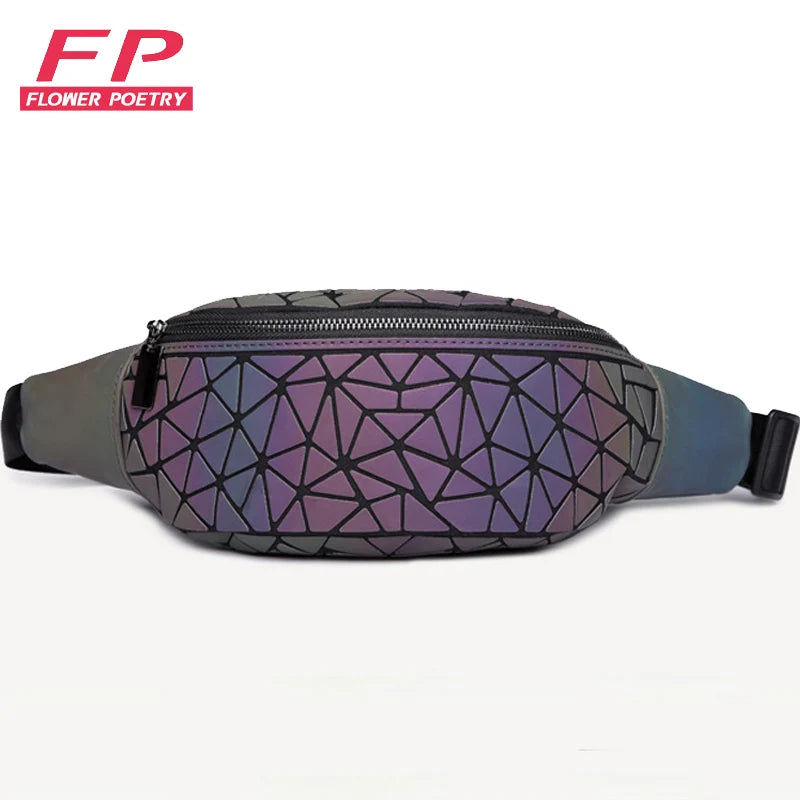 Luminous Geometry Fanny Pack Waist Bag Unisex