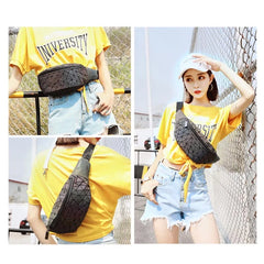 Luminous Geometry Fanny Pack Waist Bag Unisex