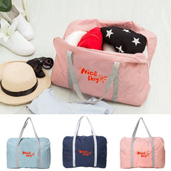 Food Print Travel Bag Camping Organizer Zipper Carry on Bags