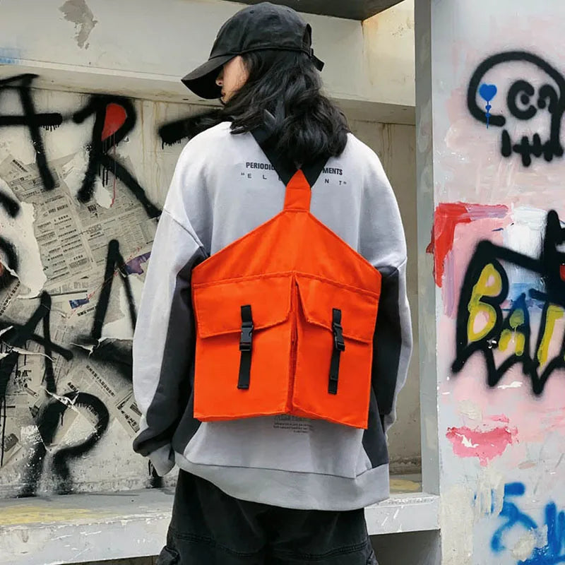Tactical Chest Bag Unisex Streetwear Hip Hop Vest Bag