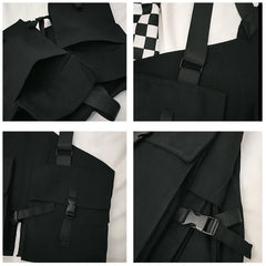 Tactical Chest Bag Unisex Streetwear Hip Hop Vest Bag