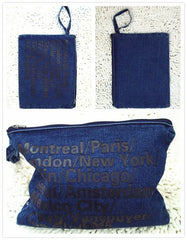 Vintage Denim Women Bags HandBags Girls Clutches Totes Purse