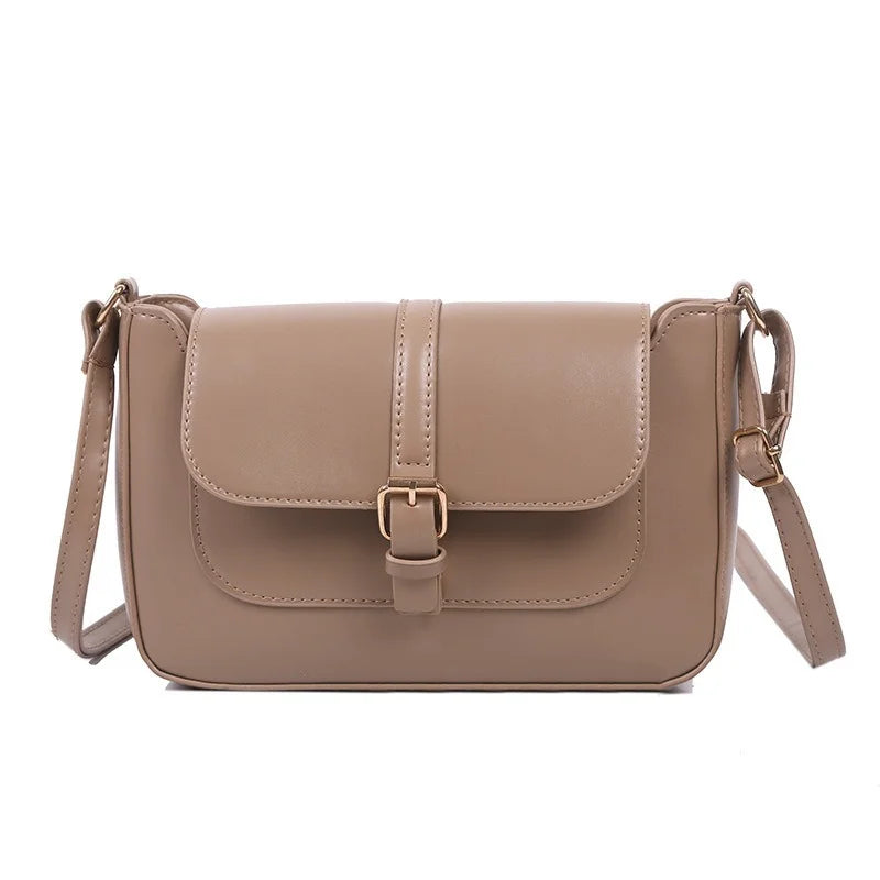 Vintage Flap Messenger Bag Women Shoulder Crossbody Bag