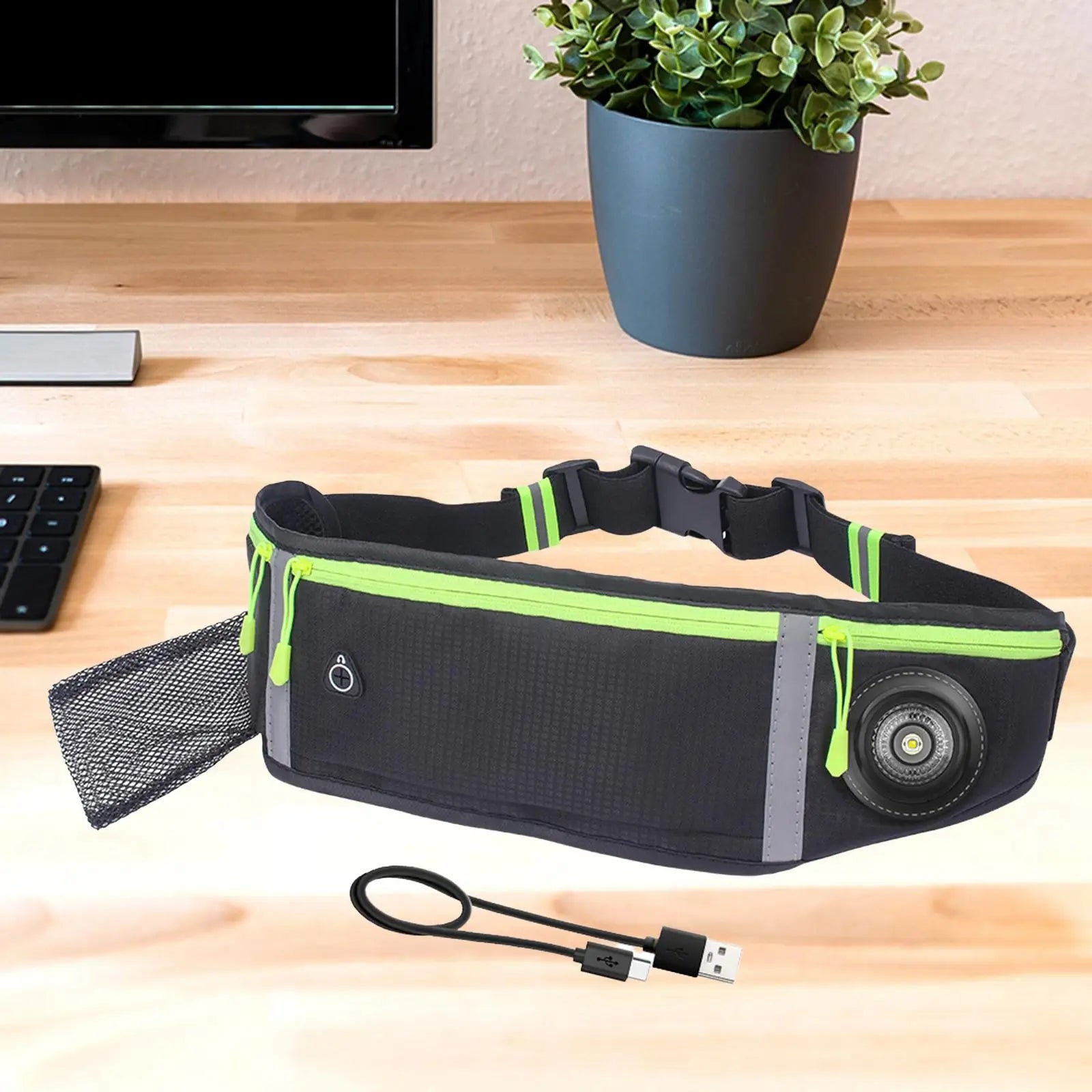 Waist Bag LED Lights Waterproof Night Lights for Running