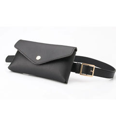 Vintage PU Leather Waist Bag Fanny Pack Phone Pouch Women Belt Messenger