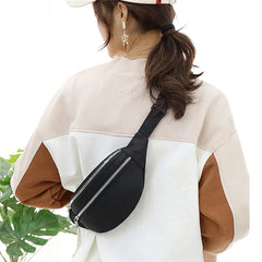 Waist Bag Women Oxford Lady Pocket Money Belly Bag