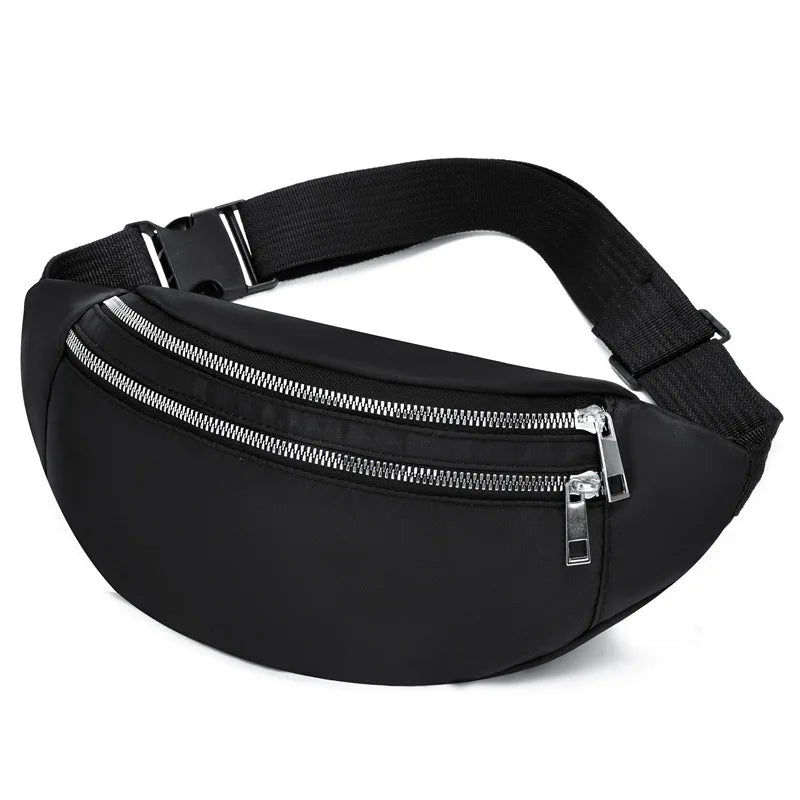 Waist Bag Women's Shoulder Bag Lightweight Oxford Cloth