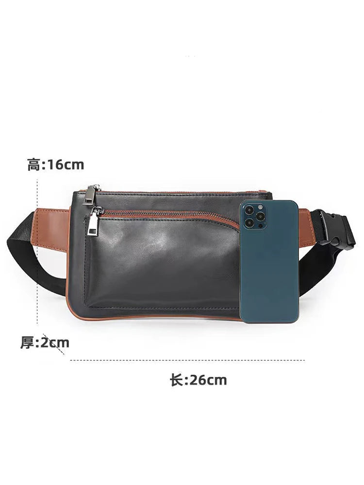 Vintage Waist Belt Bags Phone Pocket Lady Fanny Pack Bum Bag