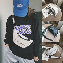 Leather Waist Pack Fanny Pack Money Wallet Outdoor Sports Bag