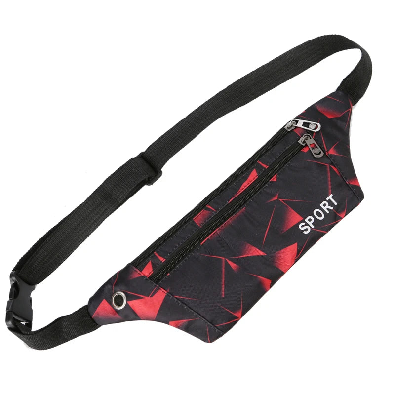 Waterproof Waist Pack Slim Fanny Bag Travel Running Sports Belt Bag