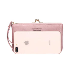 Women's Long Wallet Phone Clutch Purse Card Holder