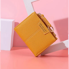 Women's Short Wallet Coin Purse Card Holder Small Ladies Mini Clutch