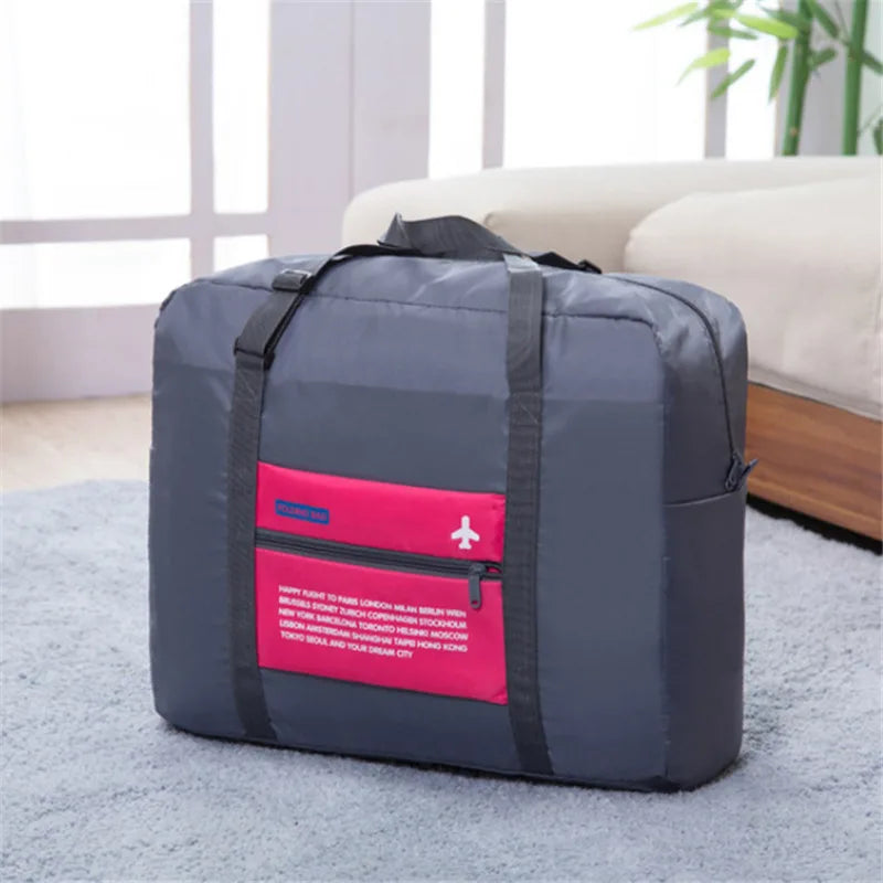 WaterProof Travel Bag Large Capacity Journey Duffle Women Nylon