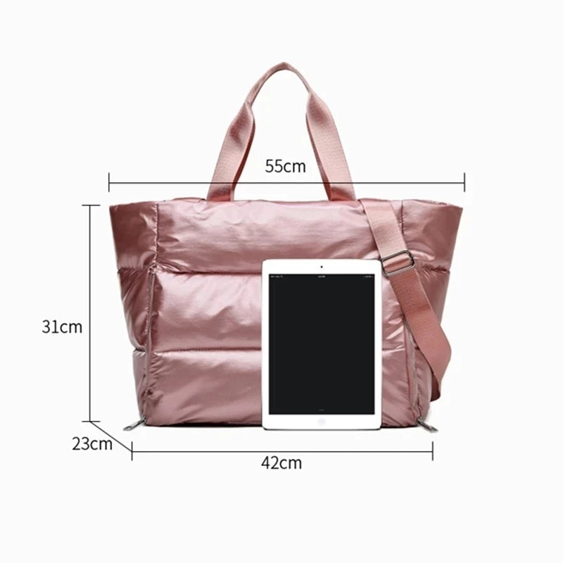 Waterproof Yoga Bag Nylon Travel Bag Large Capacity Sports Gym Shoulder Bags