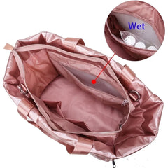 Waterproof Yoga Bag Nylon Travel Bag Large Capacity Sports Gym Shoulder Bags