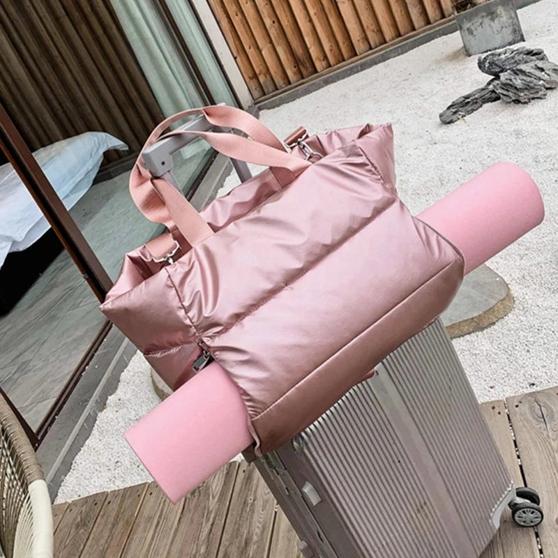 Waterproof Yoga Bag Nylon Travel Bag Large Capacity Sports Gym Shoulder Bags