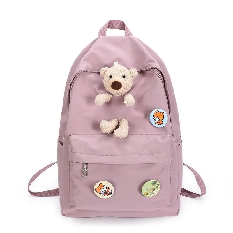 Waterproof Nylon Women Backpack for Travel