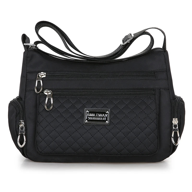 Waterproof Nylon Women Messenger Bags Carteira Vintage Hobos Ladies Handbag
