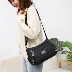 Waterproof Nylon Women Messenger Bags Carteira Vintage Hobos Ladies Handbag