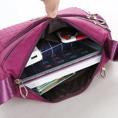 Waterproof Nylon Women Messenger Bags Carteira Vintage Hobos Ladies Handbag