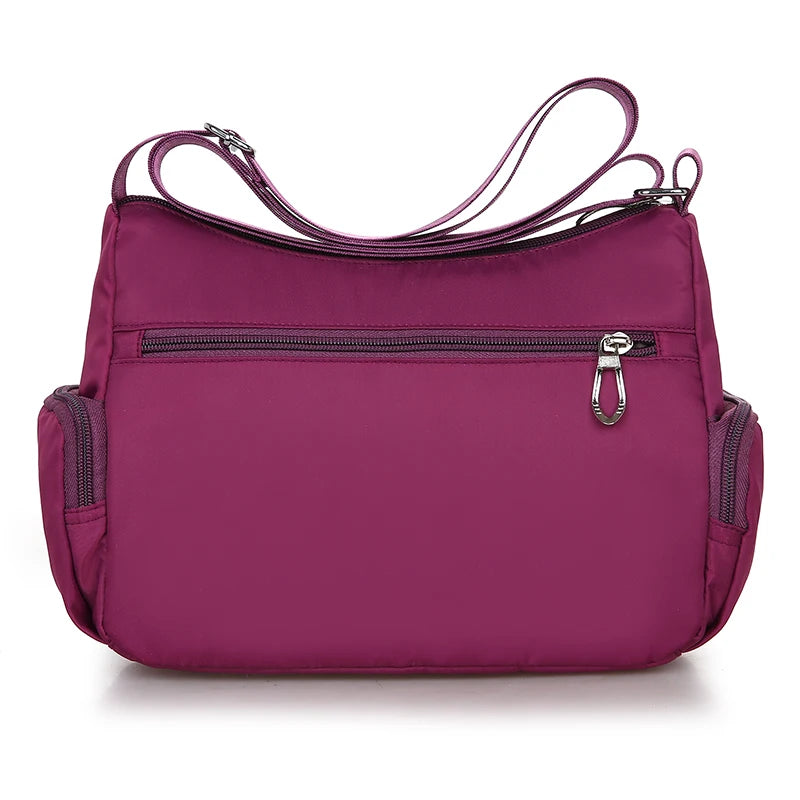 Waterproof Nylon Women Messenger Bags Carteira Vintage Hobos Ladies Handbag