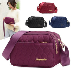 Waterproof Nylon Women Messenger Bag Small Female Tote Shoulder Bag