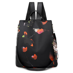 Waterproof Oxford Anti-theft Backpack for Women High School Bag