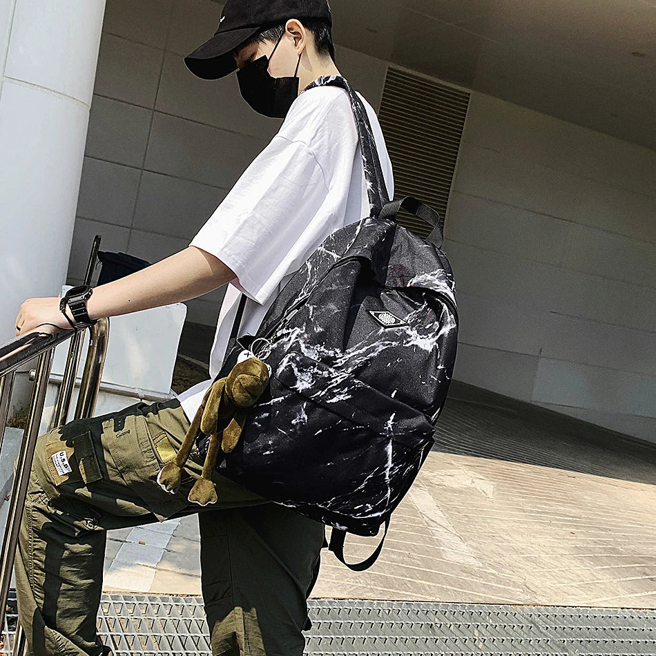 Waterproof School Backpacks for Teenagers Unisex Bags Urban Man Backpack