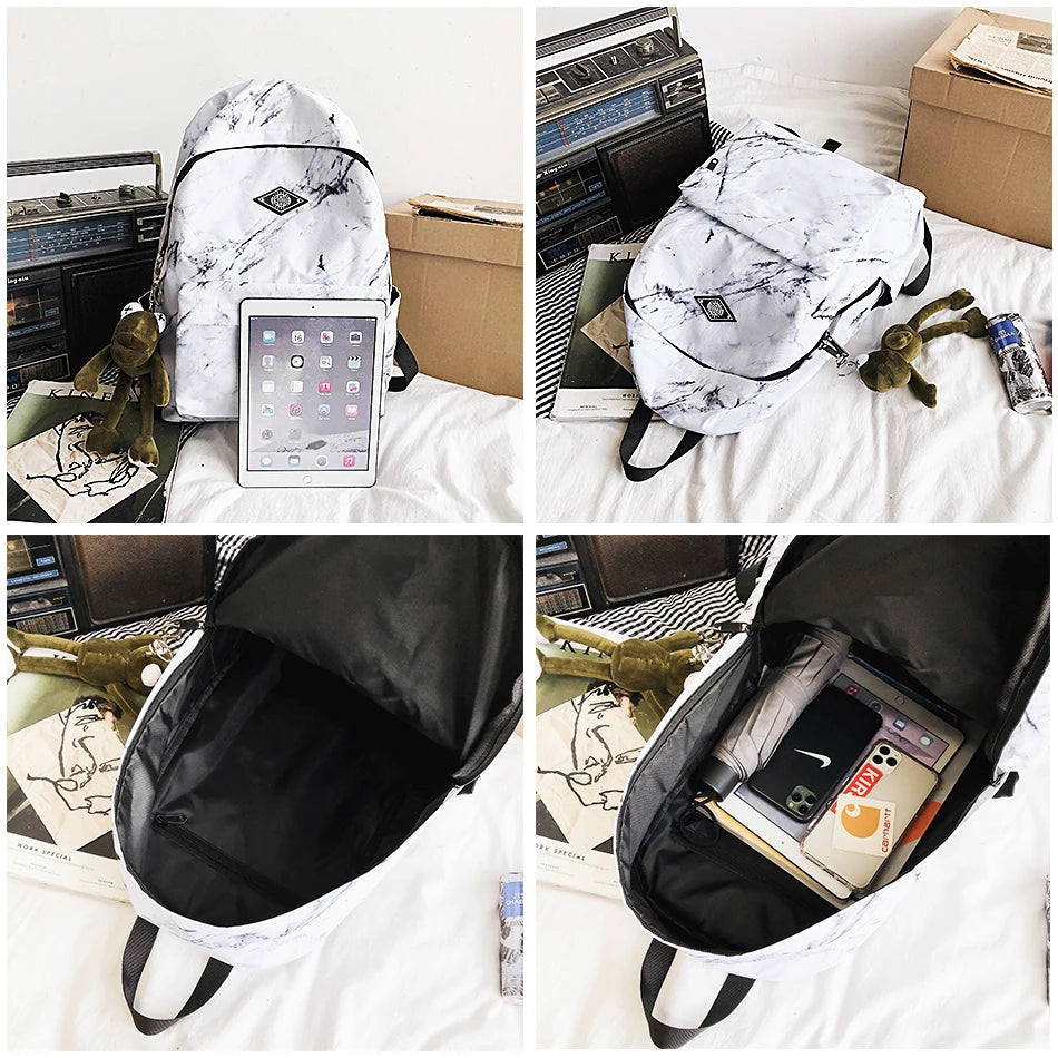 Waterproof School Backpacks for Teenagers Unisex Bags Urban Man Backpack