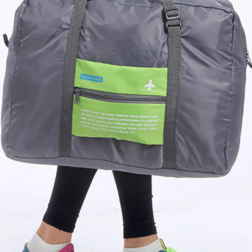 Waterproof Travel Bag Large Capacity Duffle Women Nylon Unisex Men Luggage